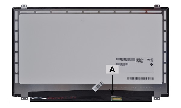 LifeBook A557 15.6" WXGA 1366x768 HD LED blank