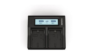 CCD-TRV4 Duracell LED Dual DSLR Battery Charger
