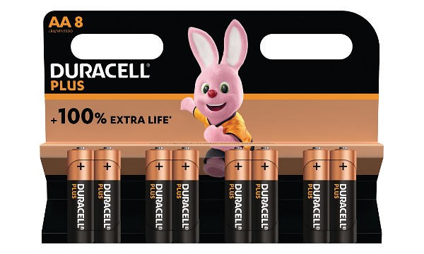 Duracell Plus Power AA 8 Pack