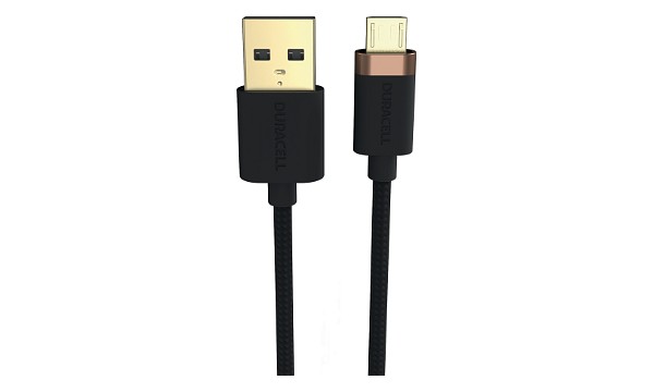 Duracell 2m USB-A to Micro USB Cable