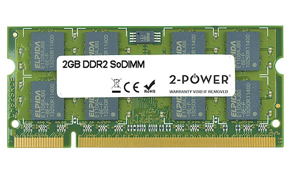 Aspire 5738D ZG-434G50MN 2GB DDR2 800MHz SoDIMM