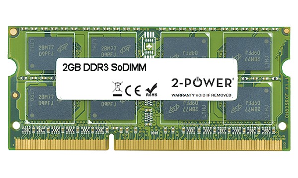 Aspire 7560G-6346G50Mnkk 2GB MultiSpeed 1066/1333/1600 MHz SoDIMM