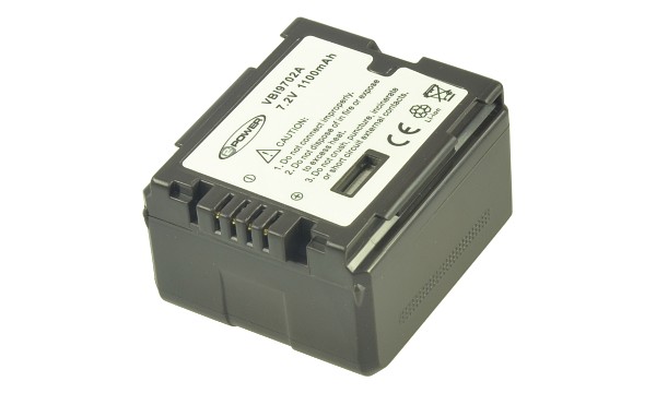 HDC -SD200EBK batteri (2 Celler)