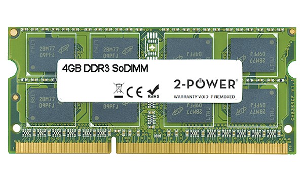 Inspiron M101z 4GB DDR3 1333MHz SoDIMM