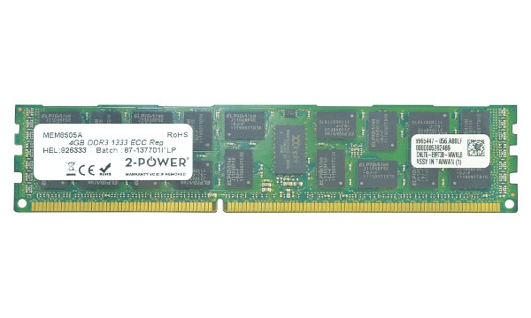ThinkServer TD200x 3822 4GB DDR3 1333MHz ECC RDIMM