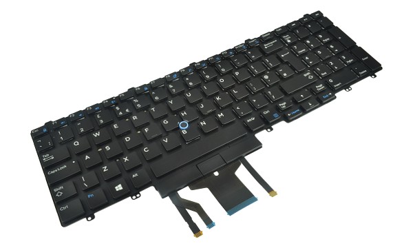 Latitude 5550 Backlit Keyboard w/ Point Stick (UK)