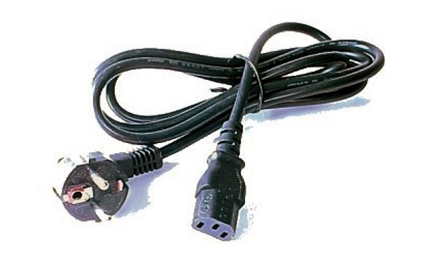 LA2006X IEC (Kettle) Lead with EU 2 Pin Plug